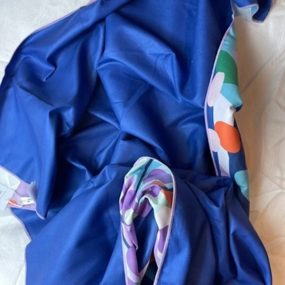 Cupshe Floral Beach Towel Soft Quick‎ Dry Yoga Towel Swimming Beach Pool